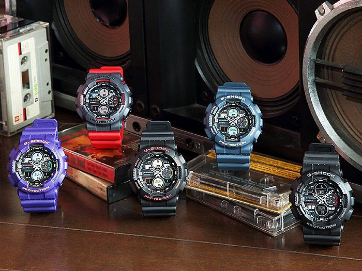 G-SHOCK GA-140-1A4 手錶 黑色 #8