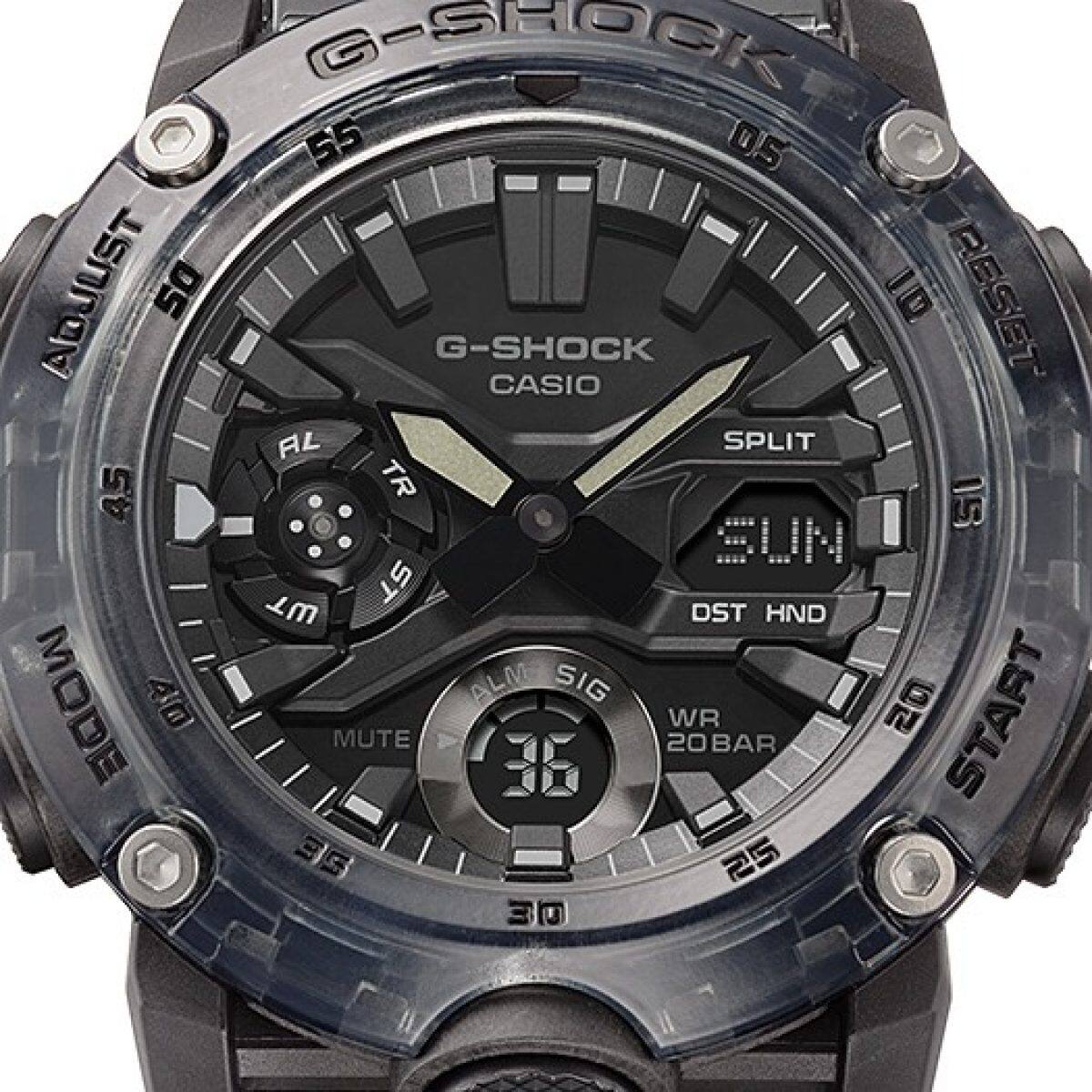 G-SHOCK GA-2000SKE-8A 手錶 黑色 #4
