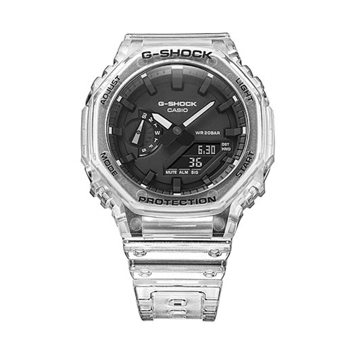 G-SHOCK GA-2100SKE-7A 手錶 透明色 #3