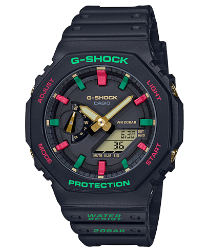G-SHOCK GA-2100TH-1A 手錶 黑色 #1