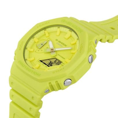 G-SHOCK GA-2100-9A9 手錶 黃色 #7