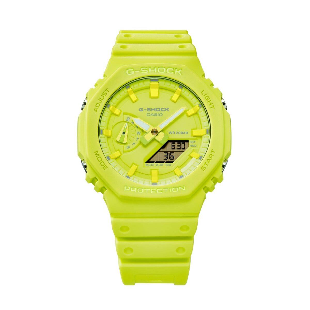 G-SHOCK GA-2100-9A9 手錶 黃色 #3