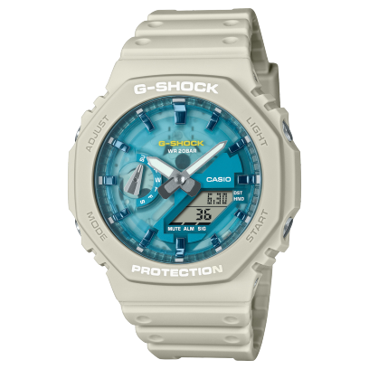 G-SHOCK GA-2100AS-5A 手錶 米色 #1
