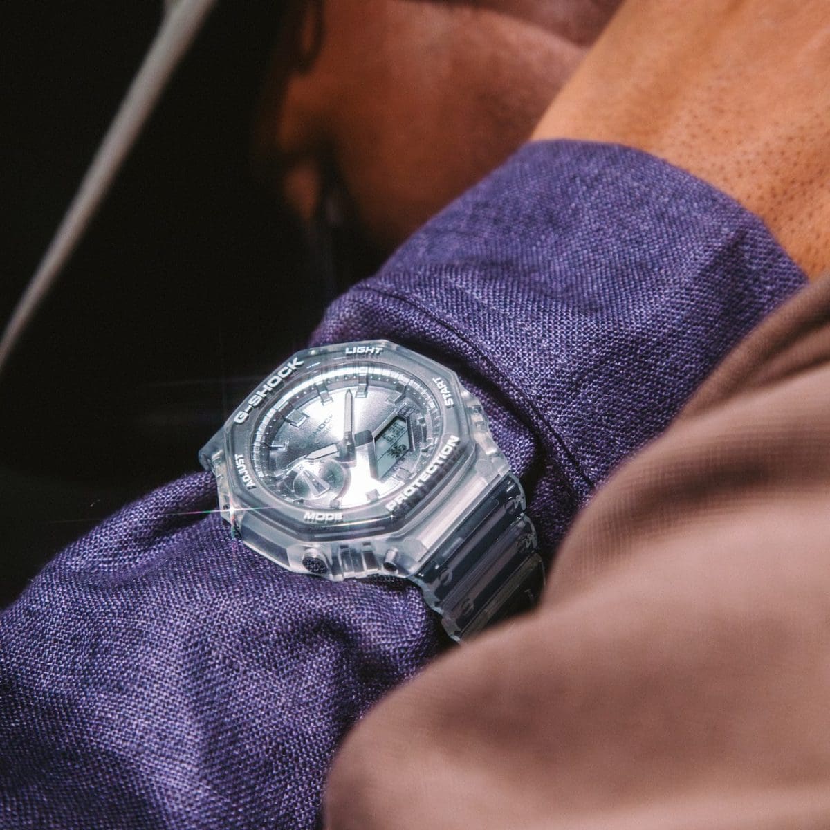 G-SHOCK GA-2100BM-7A8 手錶 透明色 #2