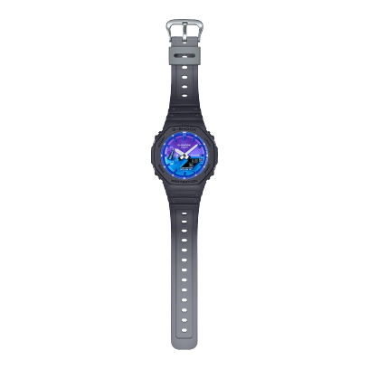 G-SHOCK GA-2100FL-1A 手錶 黑色 #9