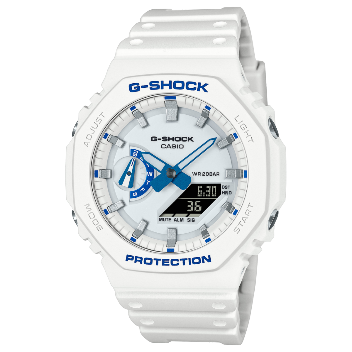 G-SHOCK GA-2100HDS-7A1 手錶 白色 #1