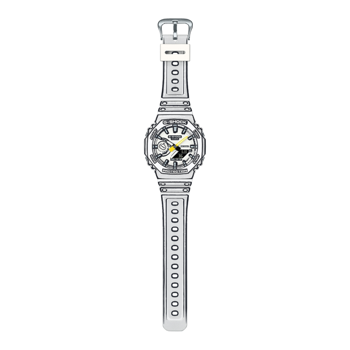 G-SHOCK GA-2100MNG-7A 手錶 白色 #2