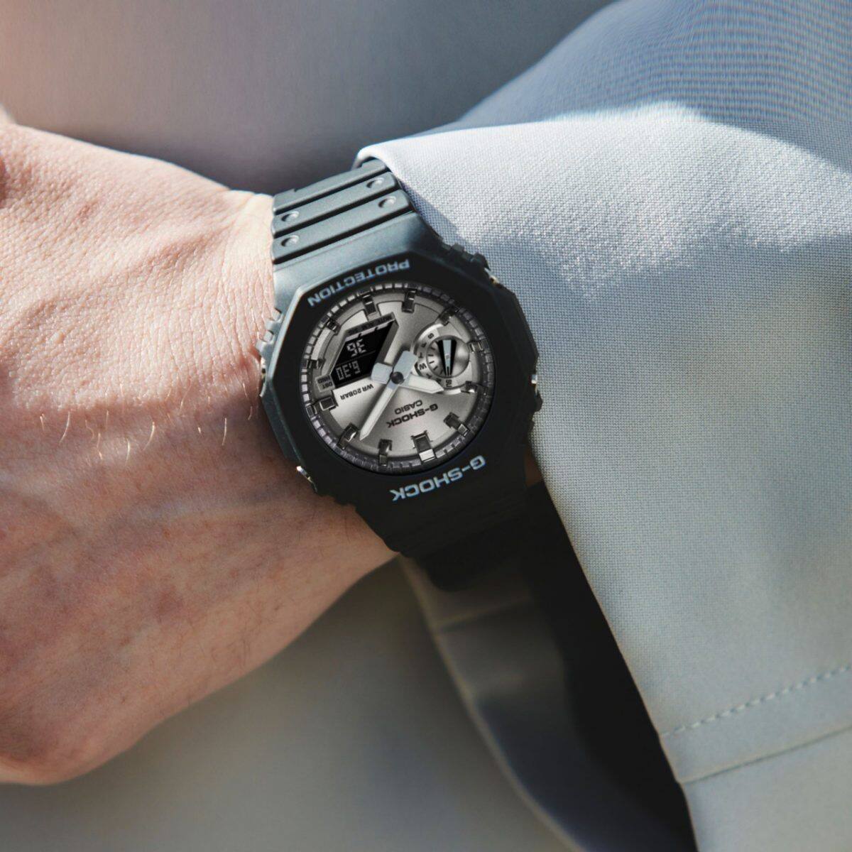 G-SHOCK GA-2100SB-1A 手錶 黑色 #2