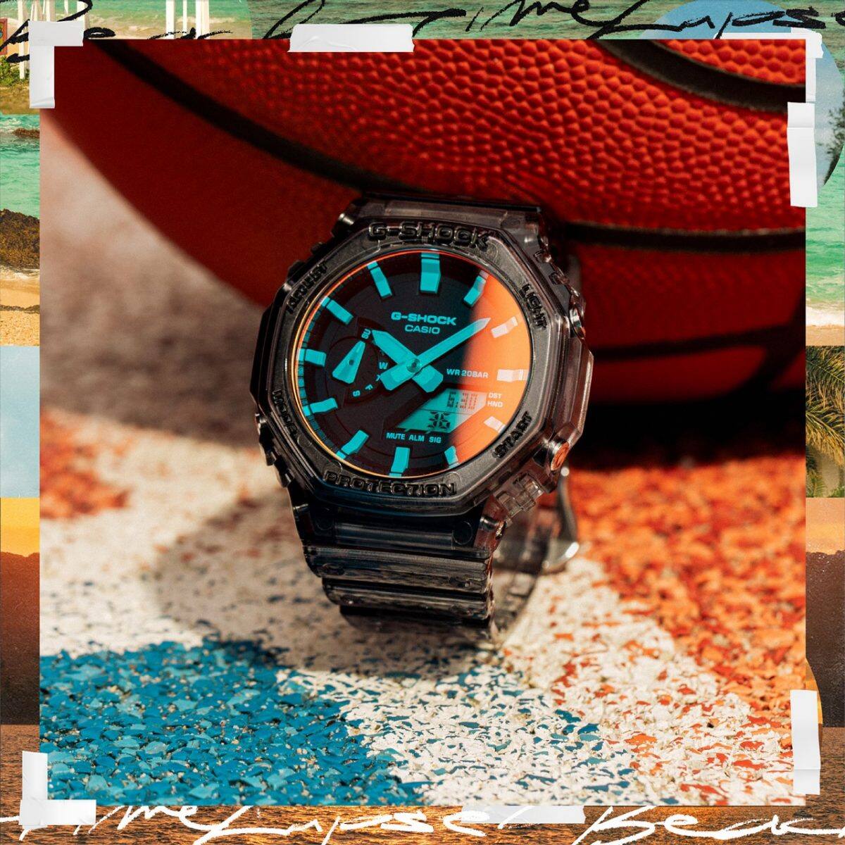 G-SHOCK GA-2100TLS-8A 手錶 灰色 #4