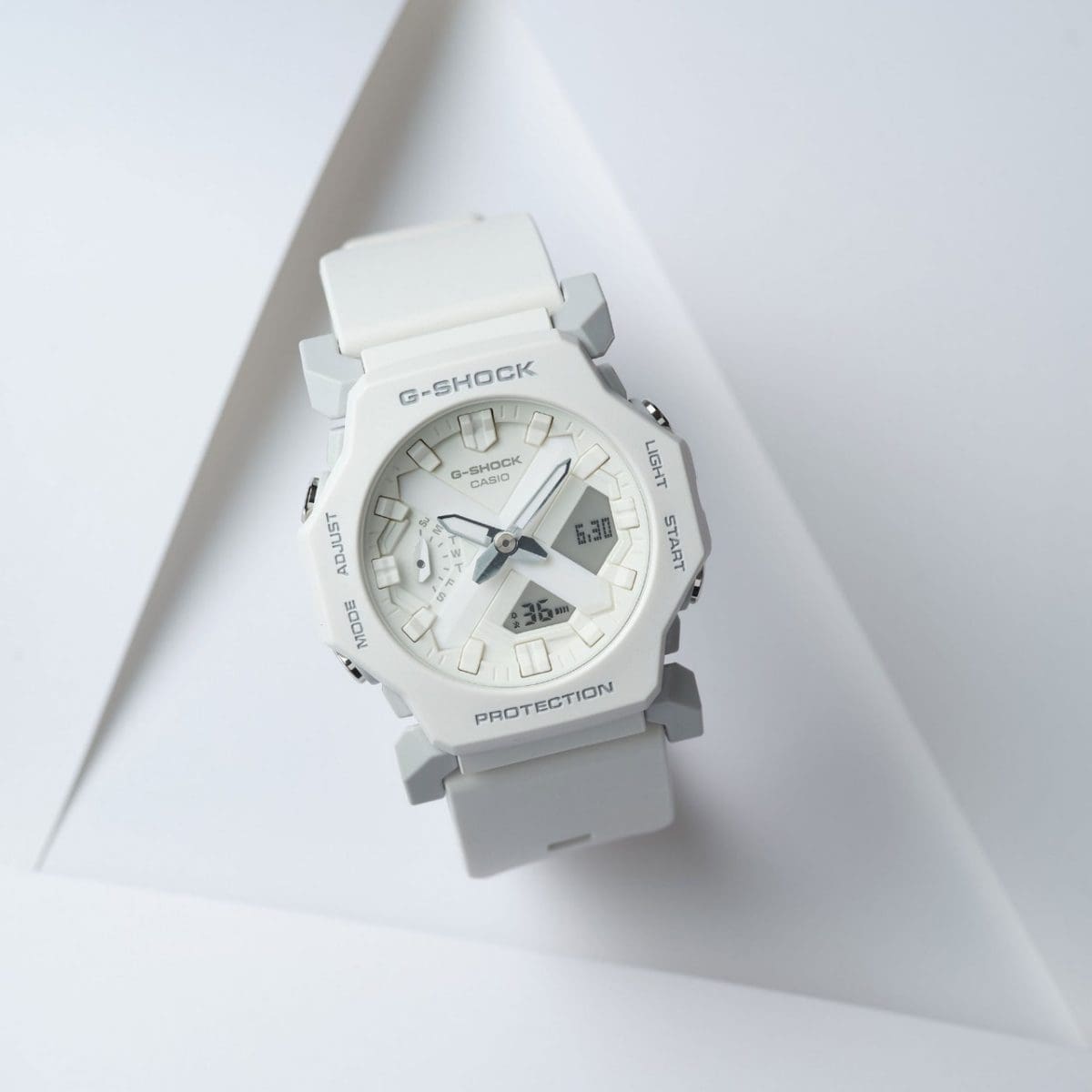 G-SHOCK GA-2300-7A 手錶 白色 #3