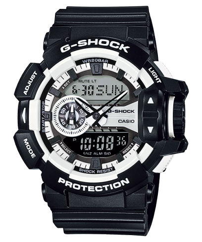G-SHOCK GA-400-1A 手錶 黑色 #1