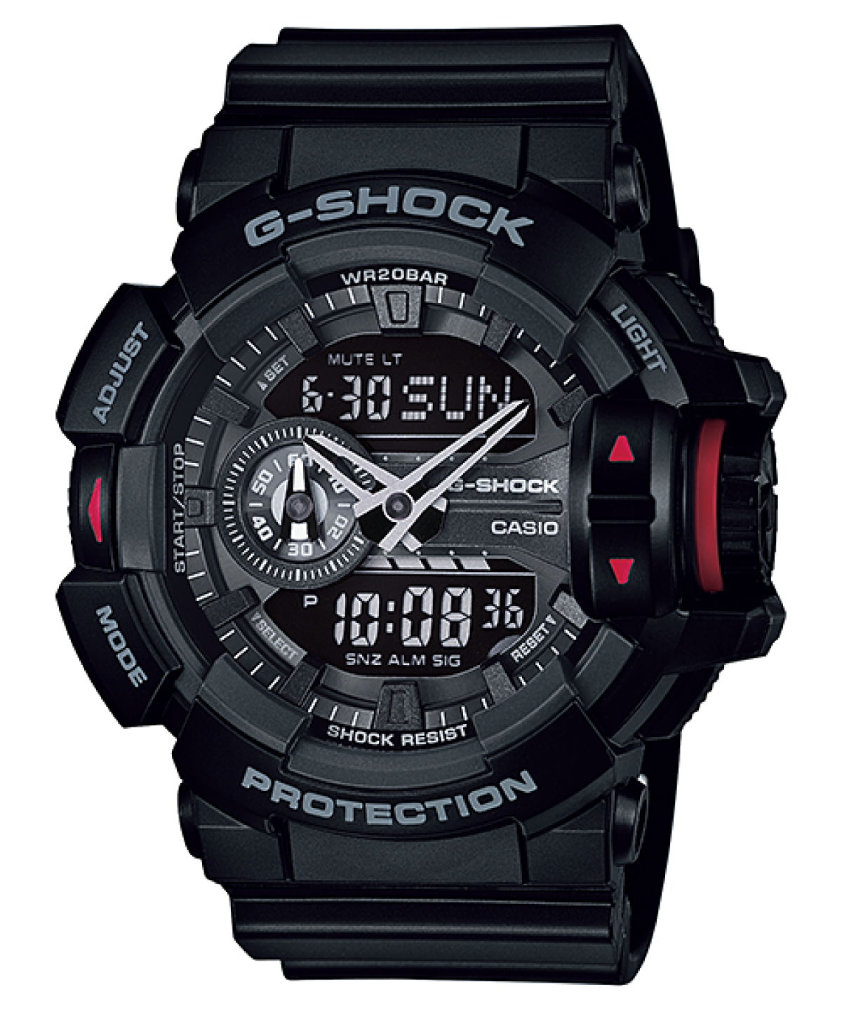 G-SHOCK GA-400-1B 手錶 黑色 #1