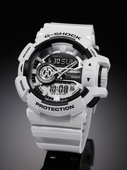 G-SHOCK GA-400-7A 手錶 白色 #2