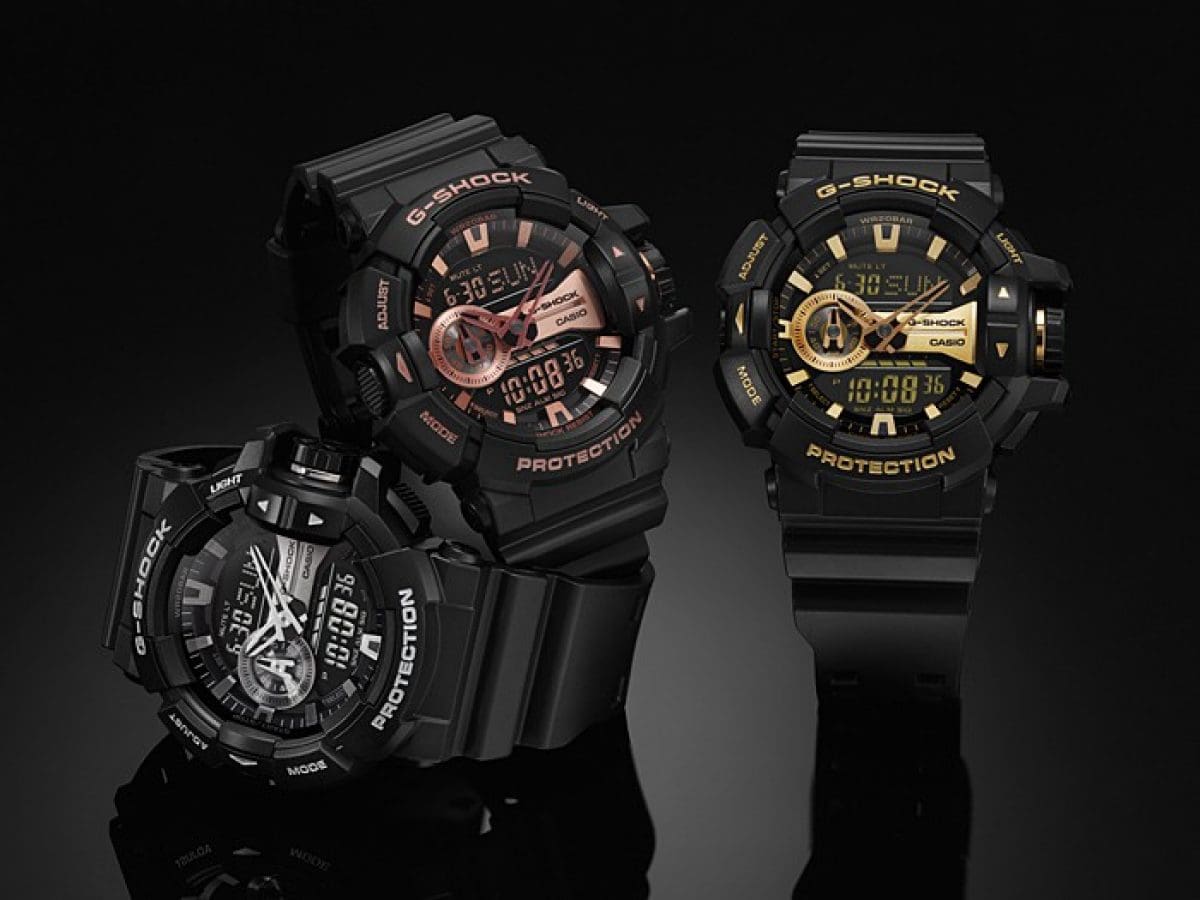 G-SHOCK GA-400GB-1A 手錶 黑色 #3