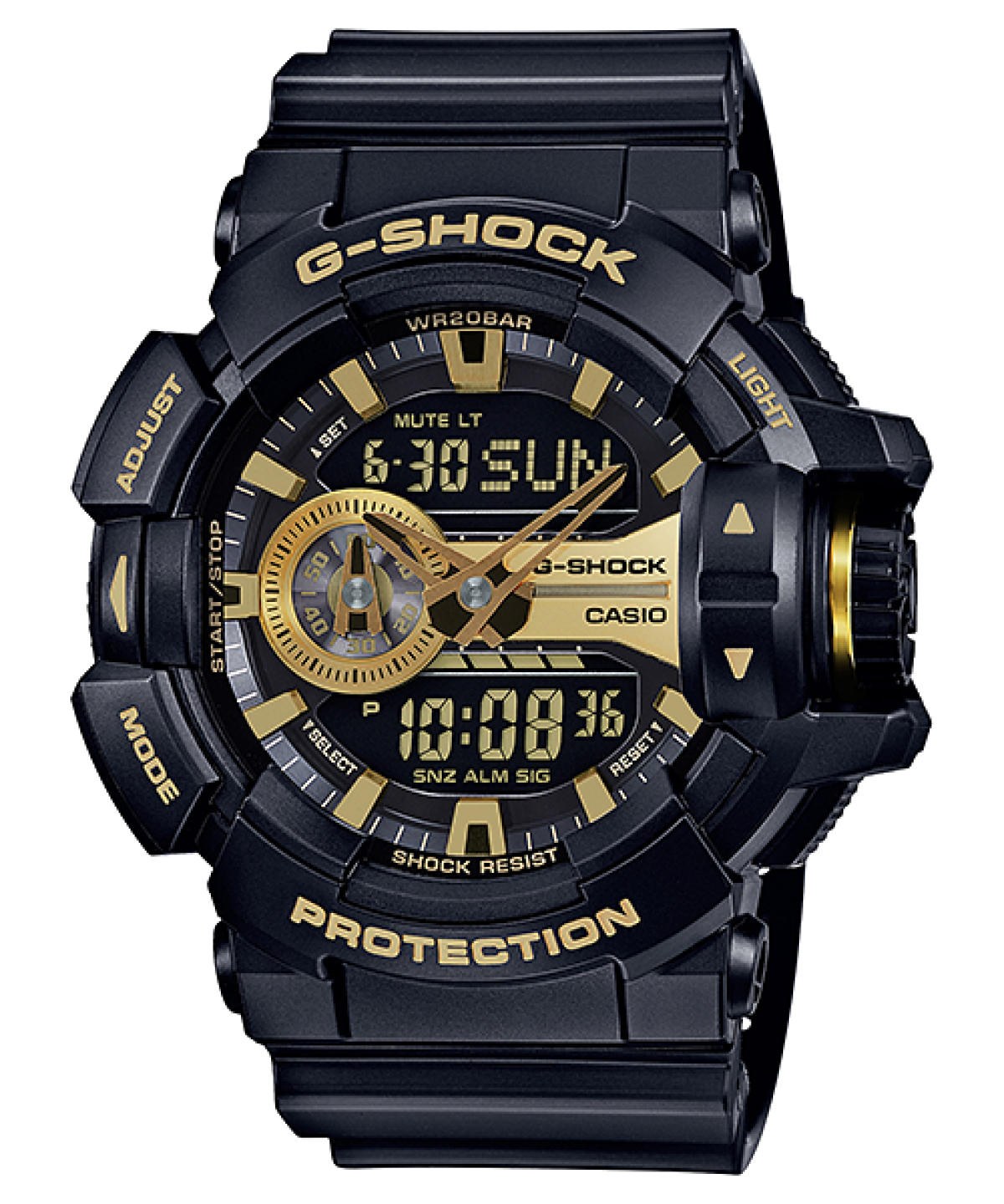 G-SHOCK GA-400GB-1A9 手錶 黑色 #1