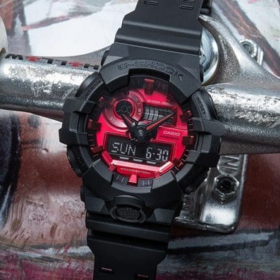 G-SHOCK GA-700AR-1A 手錶 黑色 #2