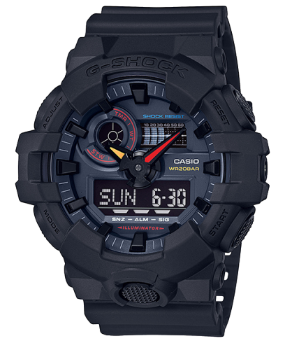 G-SHOCK GA-700BMC-1A 手錶 黑色 #1