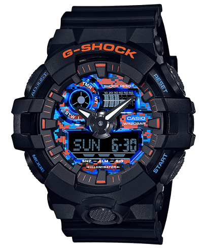 G-SHOCK GA-700CT-1A 手錶 黑色 #1