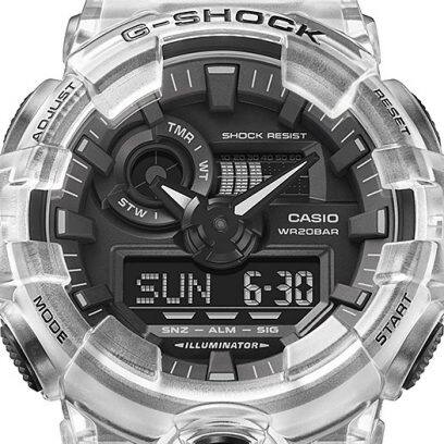 G-SHOCK GA-700SKE-7A 手錶 透明色 #4