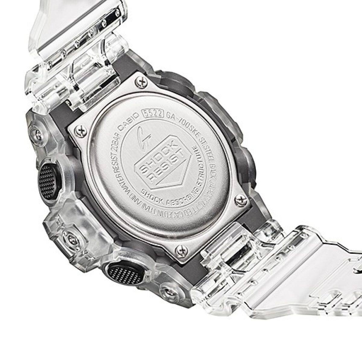 G-SHOCK GA-700SKE-7A 手錶 透明色 #8