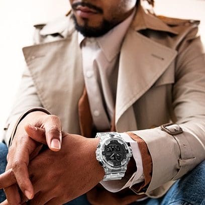 G-SHOCK GA-700SKE-7A 手錶 透明色 #10