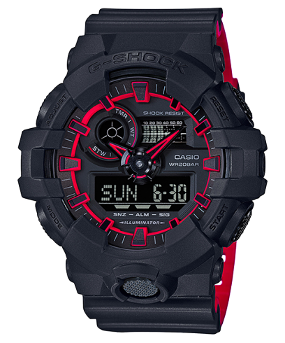 G-SHOCK GA-700SE-1A4 手錶 黑色 #1
