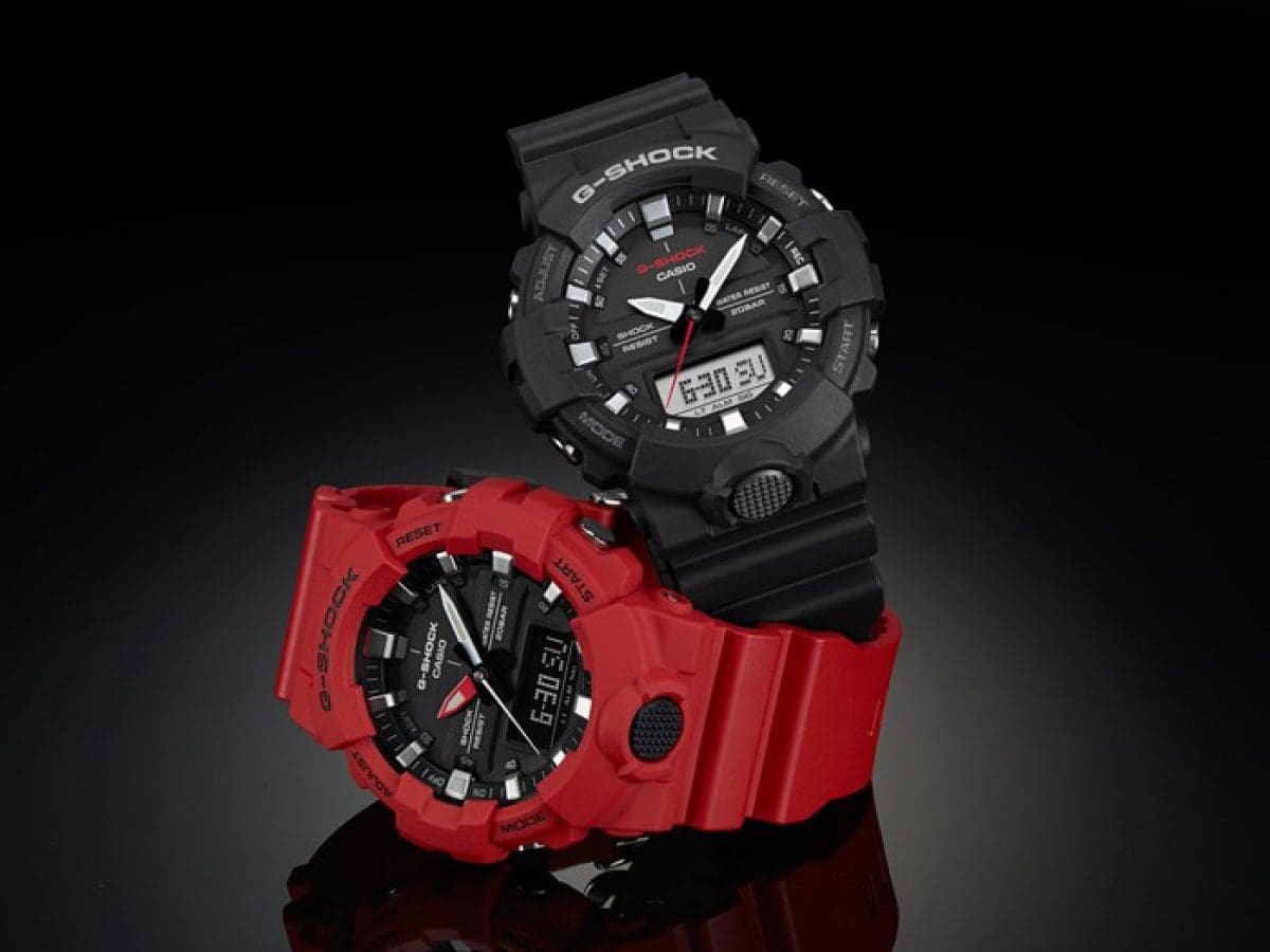 G-SHOCK GA-800-4A 手錶 紅色 #2