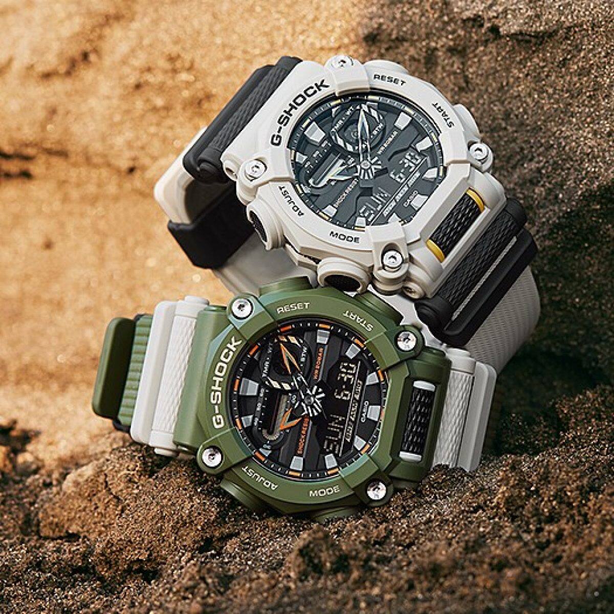 G-SHOCK GA-900HC-5A 手錶 米色 #4