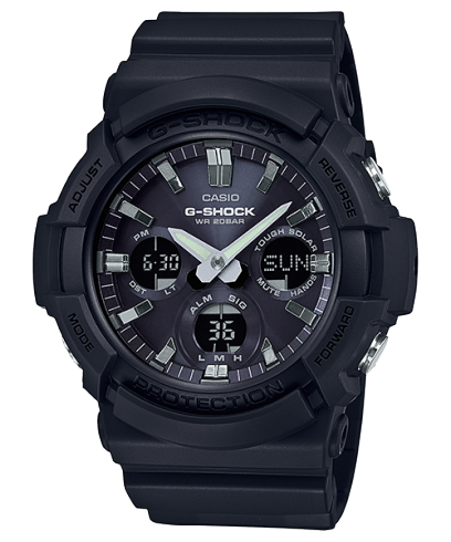 G-SHOCK GAS-100B-1A 手錶 黑色 #1