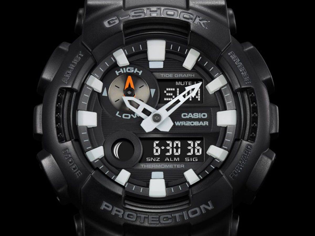 G-SHOCK GAX-100B-1A 手錶 黑色 #4