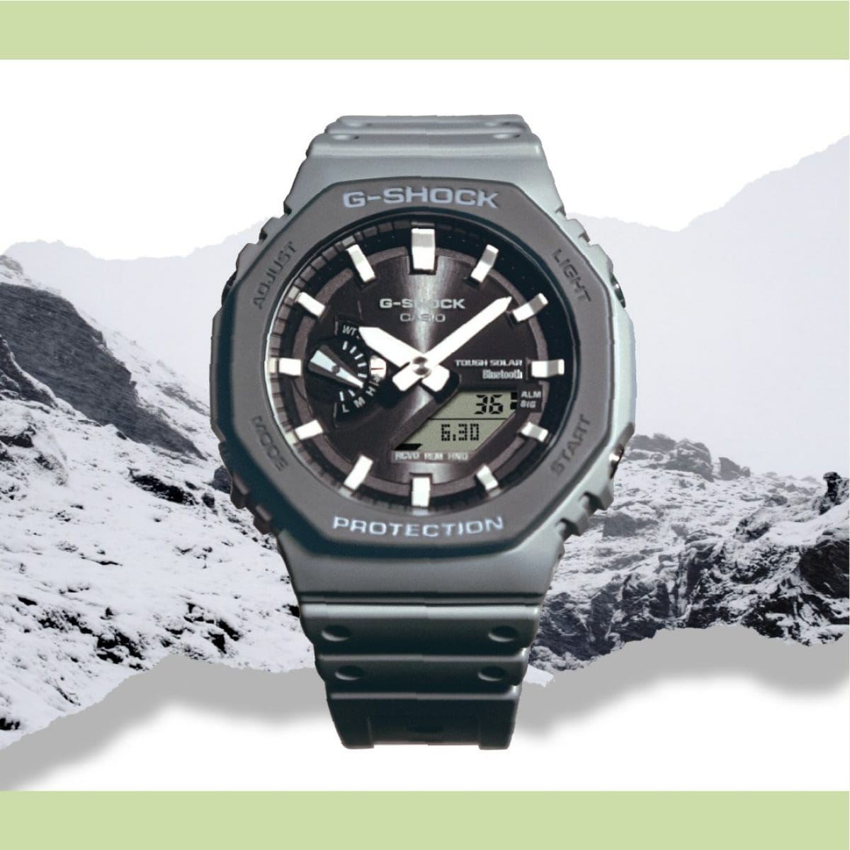 G-SHOCK GA-B2100LUU-8A 手錶 灰色 #9