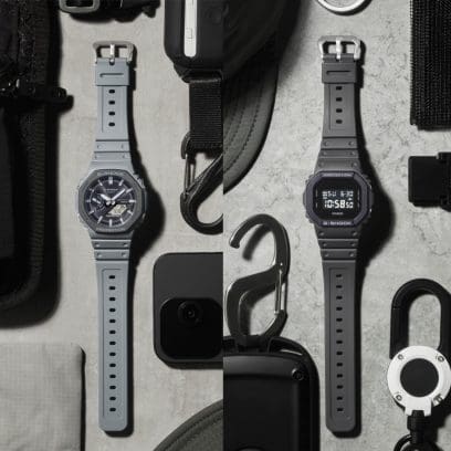 從左邊開始：GA-B2100LUU-8A、DW-5610UU-8 #8