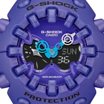 G-SHOCK GA-V01-2A 手錶 藍色，淺藍 #11