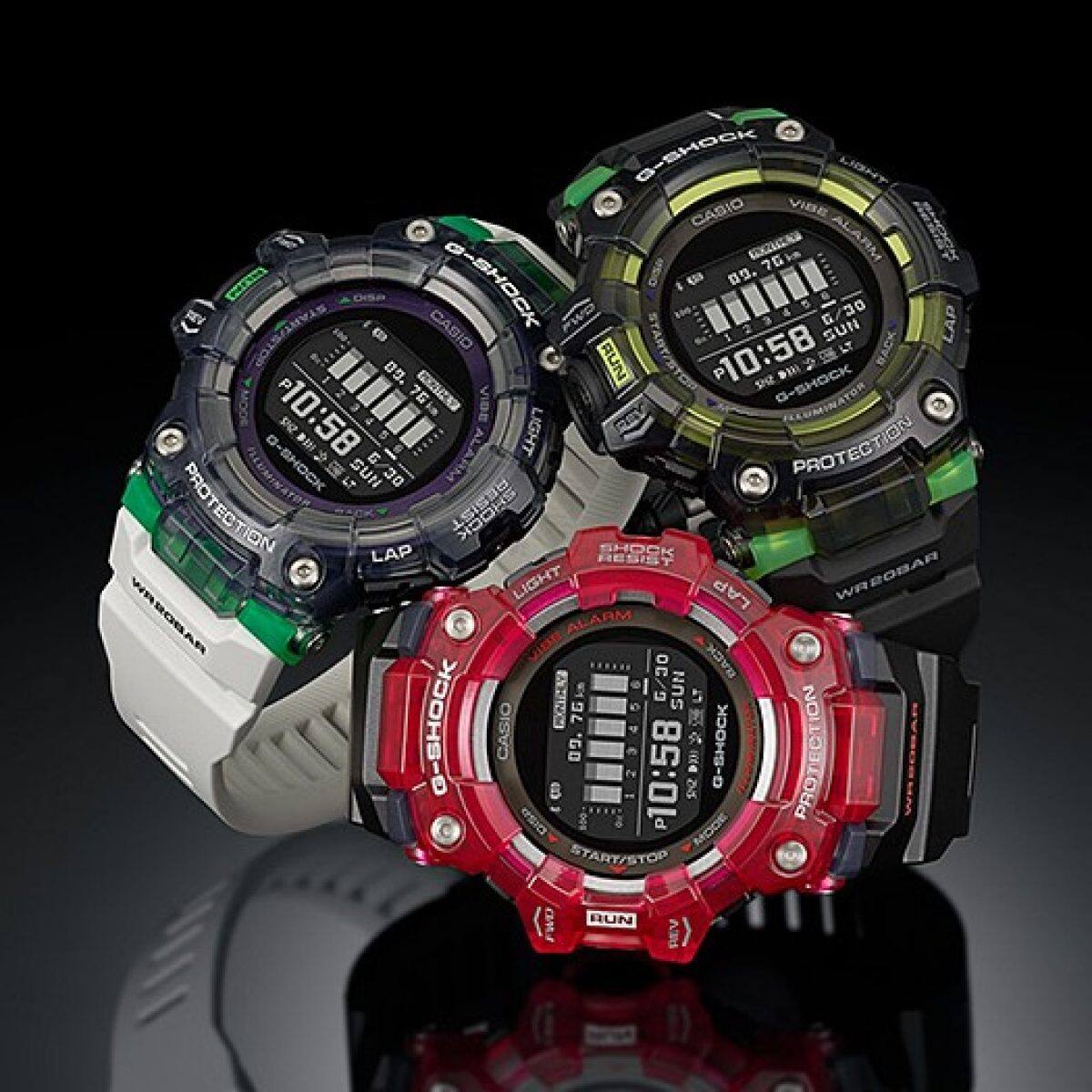 G-SHOCK GBD-100SM-4A1 手錶 透明色 #5
