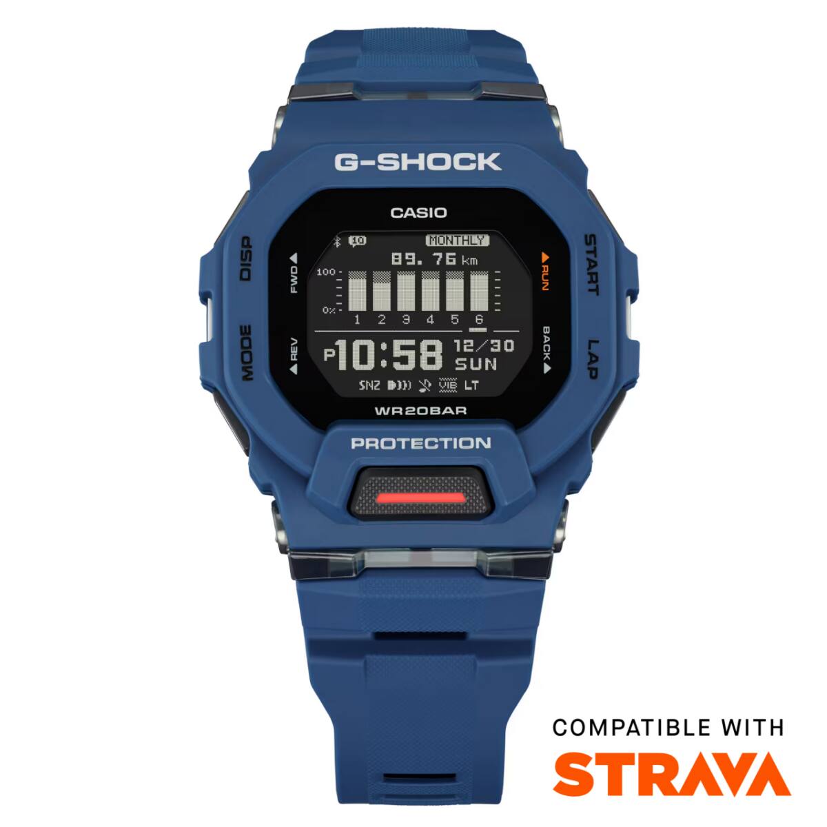 G-SHOCK GBD-200-2 手錶 海軍藍 #2