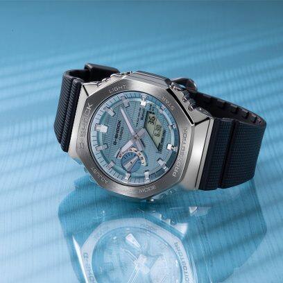G-SHOCK GBM-2100A-1A2 手錶 銀色 #9
