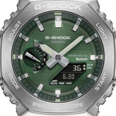 G-SHOCK GBM-2100A-1A3 手錶 銀色 #5