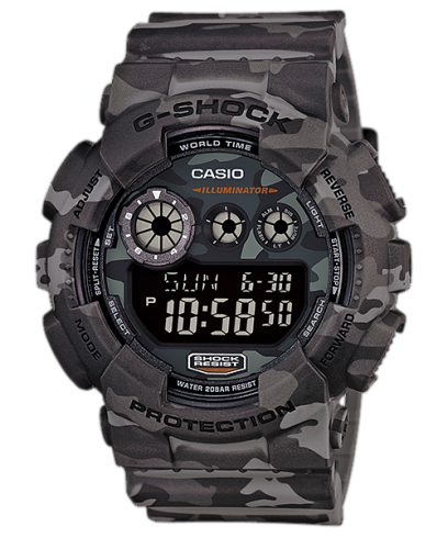 G-SHOCK GD-120CM-8 手錶 灰色 #1