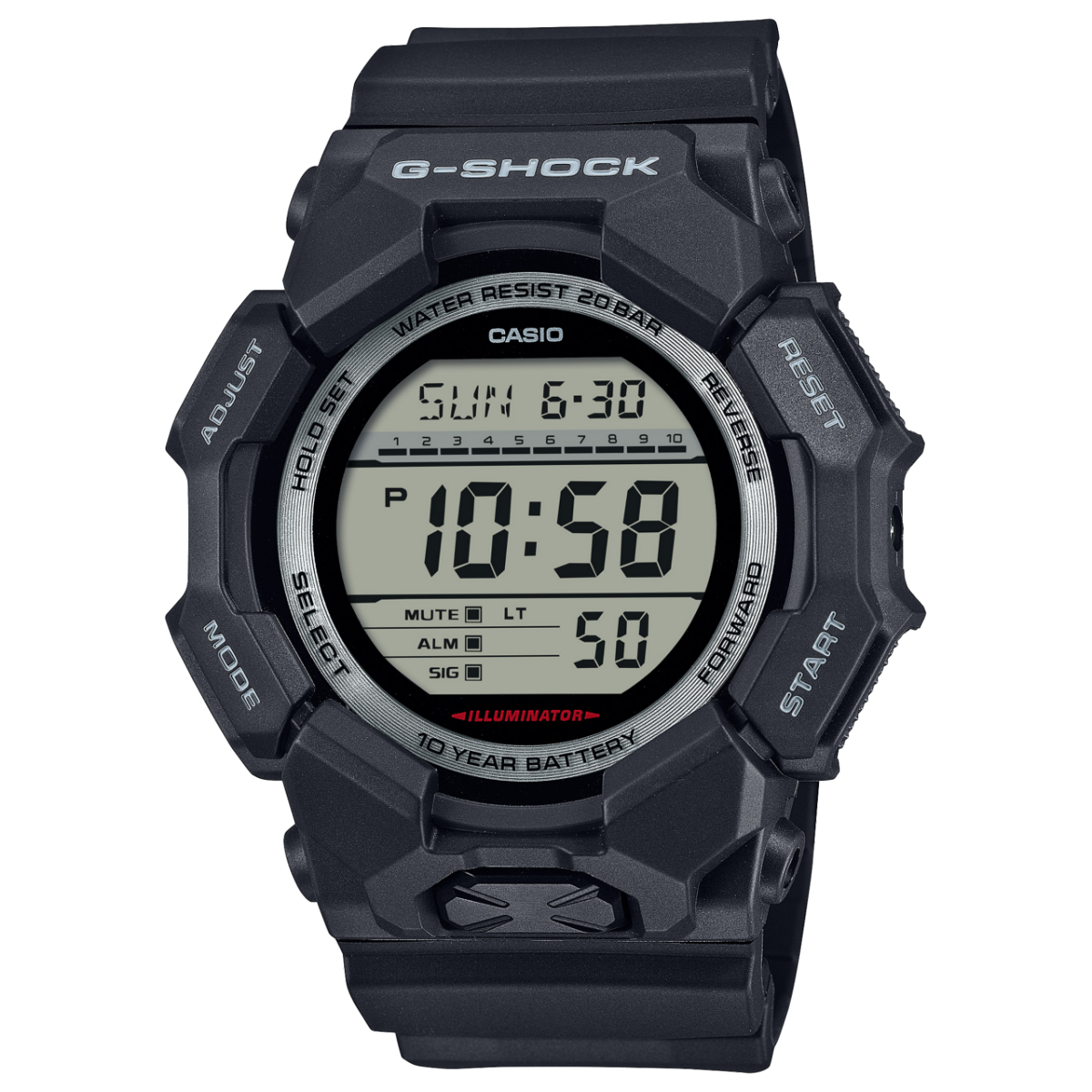 G-SHOCK GD-010-1 手錶 黑色 #1