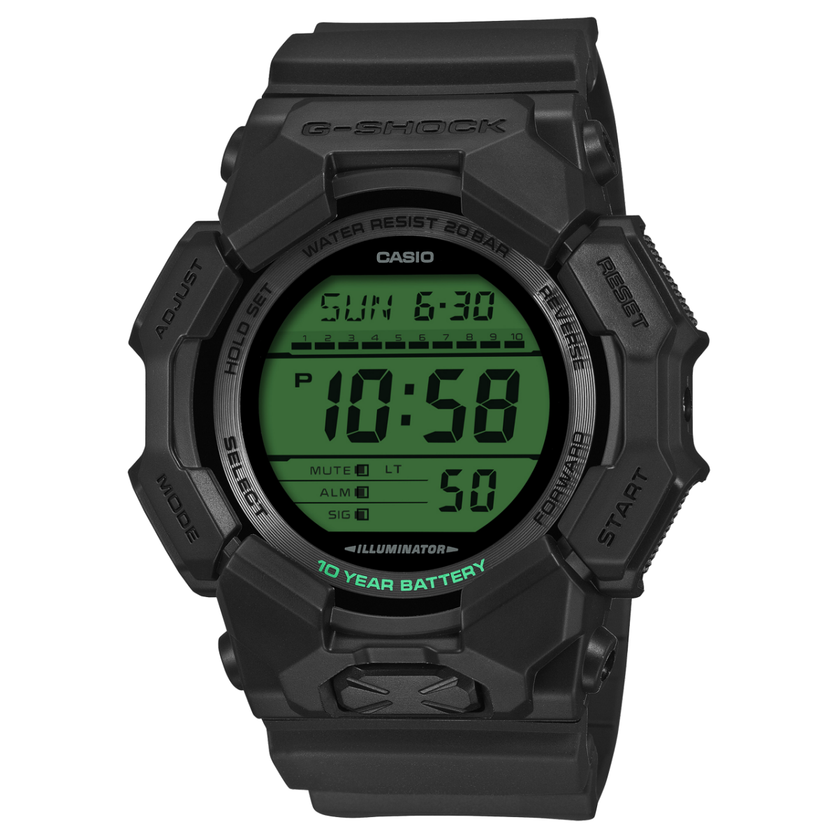 G-SHOCK GD-010BEG-1 手錶 黑色 #1