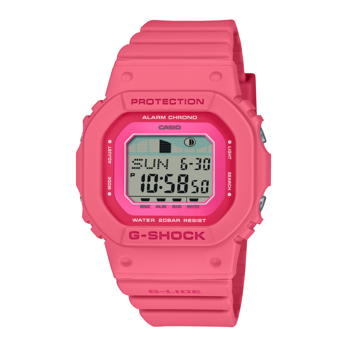 G-SHOCK GLX-S5610-4 手錶 粉紅色 #1