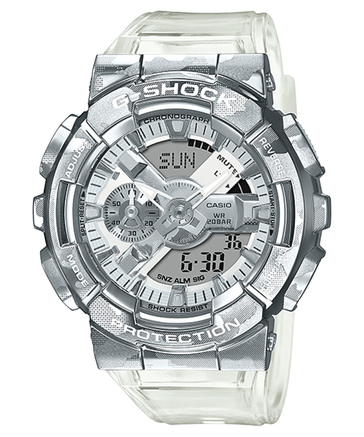 G-SHOCK GM-110SCM-1A 手錶 銀色 #1