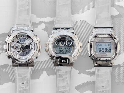 G-SHOCK GM-110SCM-1A 手錶 銀色 #6