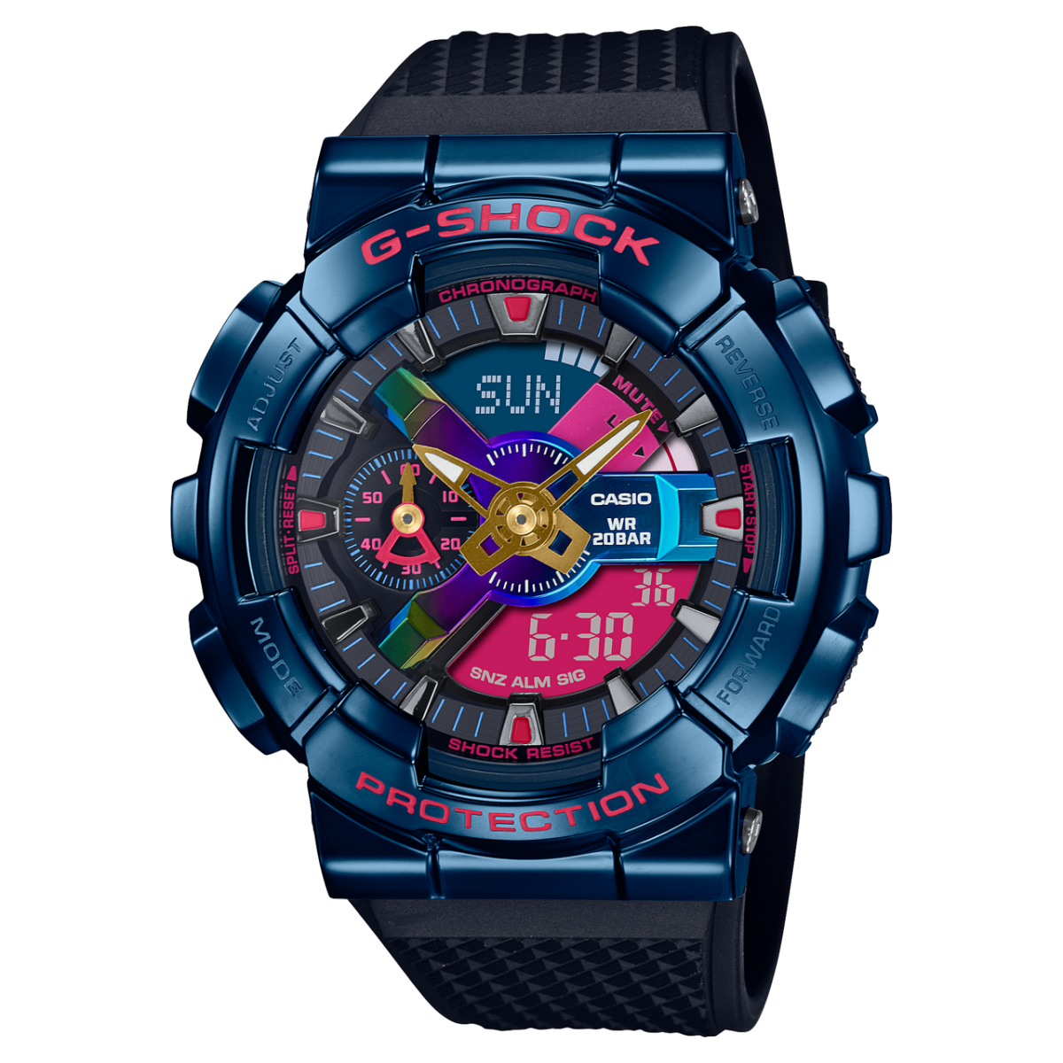 G-SHOCK GM-110SN-2A 手錶 多彩設計 #1