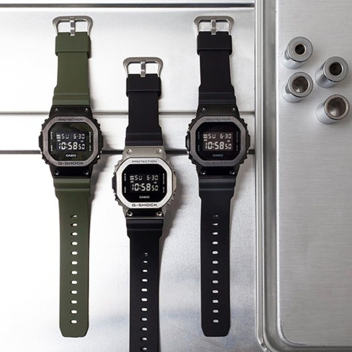 G-SHOCK GM-5600B-1 手錶 黑色 #5