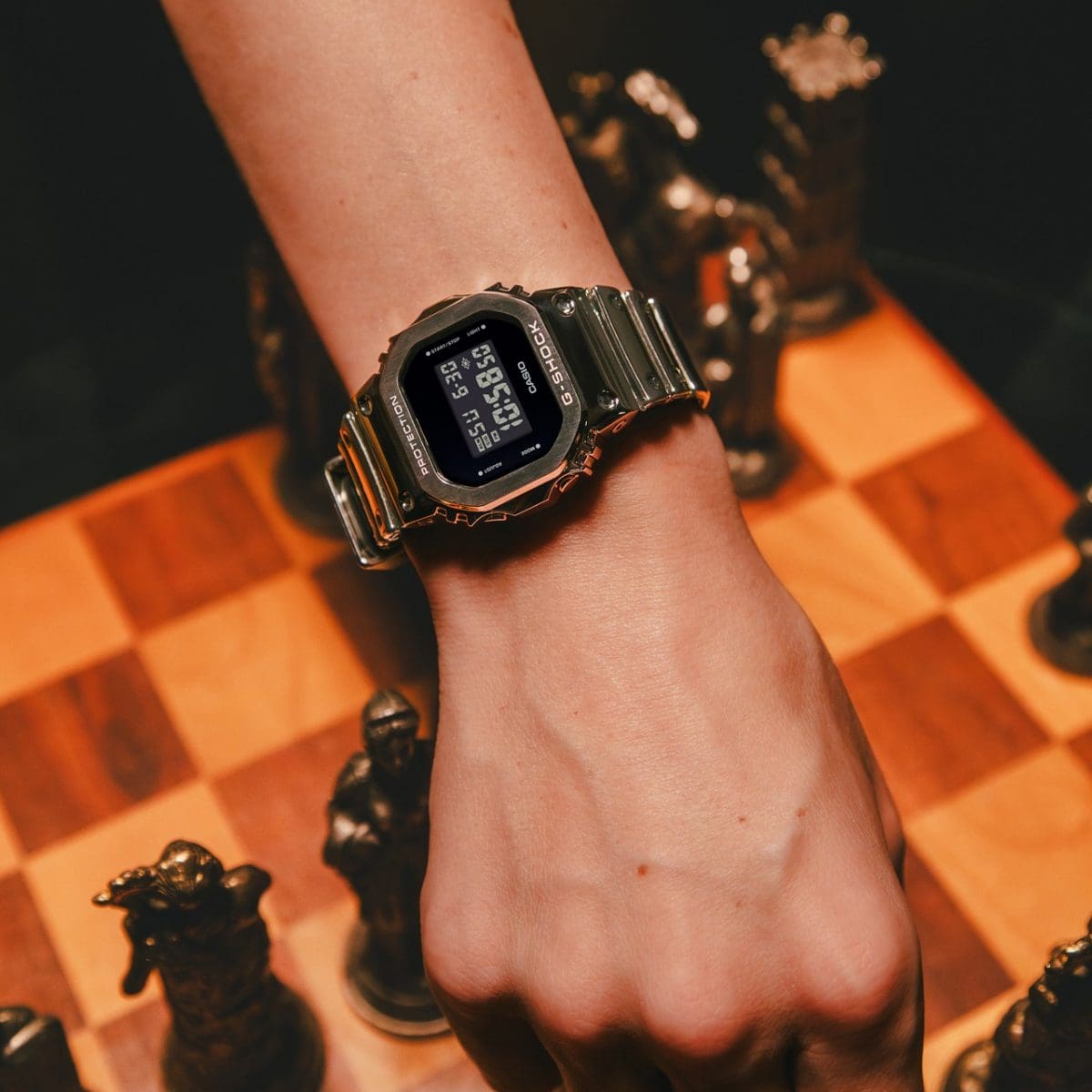 G-SHOCK GM-5600YM-8 手錶 銀色 #7