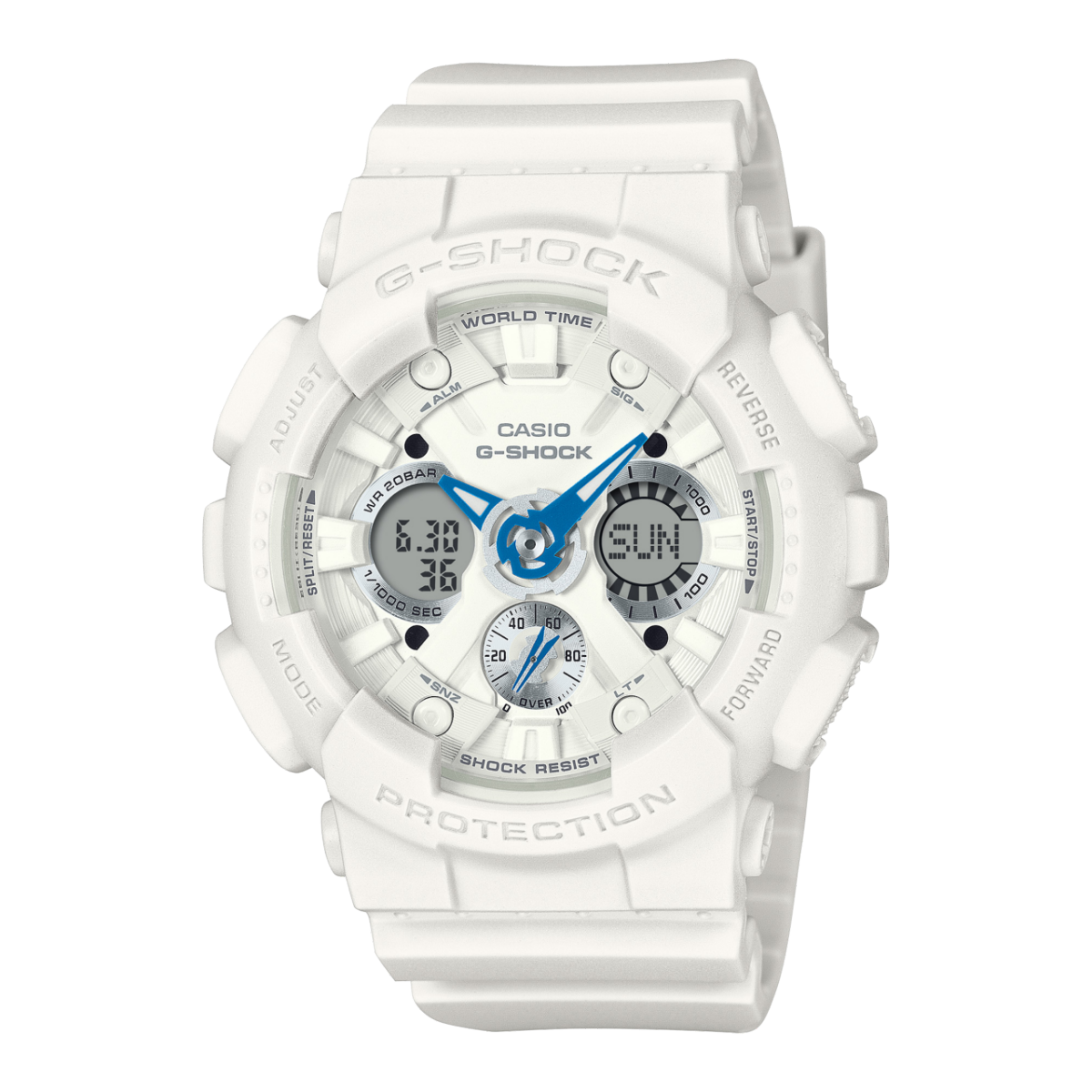 G-SHOCK GMA-S120SA-7A2 手錶 白色 #1