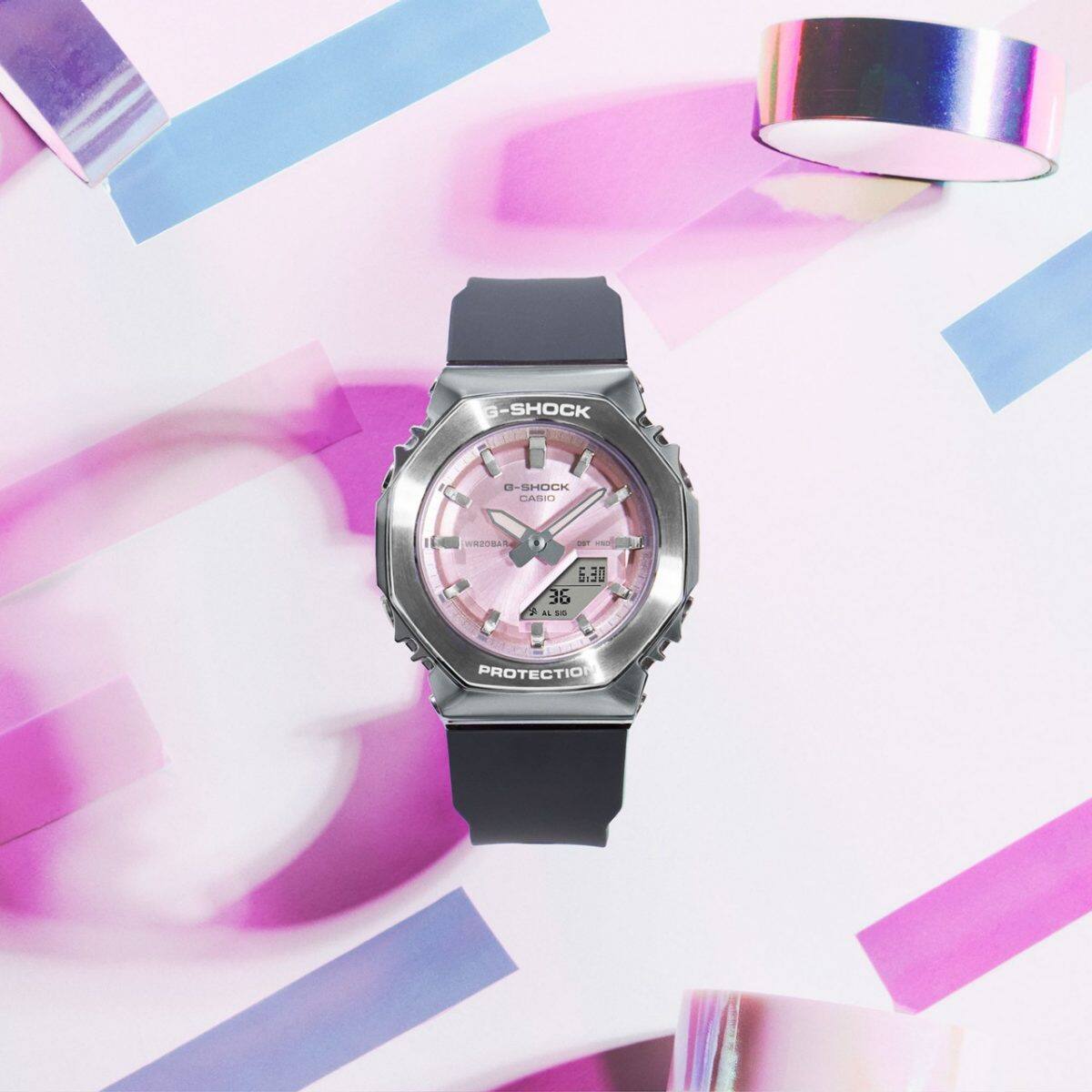 G-SHOCK GM-S2110-4A 手錶 銀色 #10