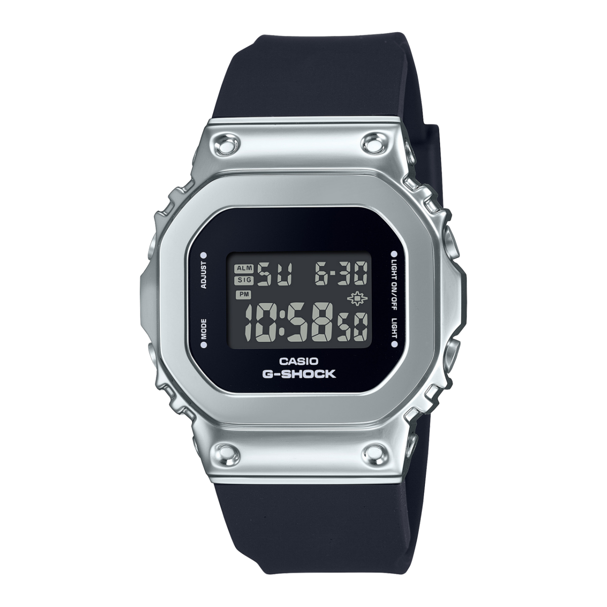 G-SHOCK GM-S5600U-1 手錶 銀色 #1