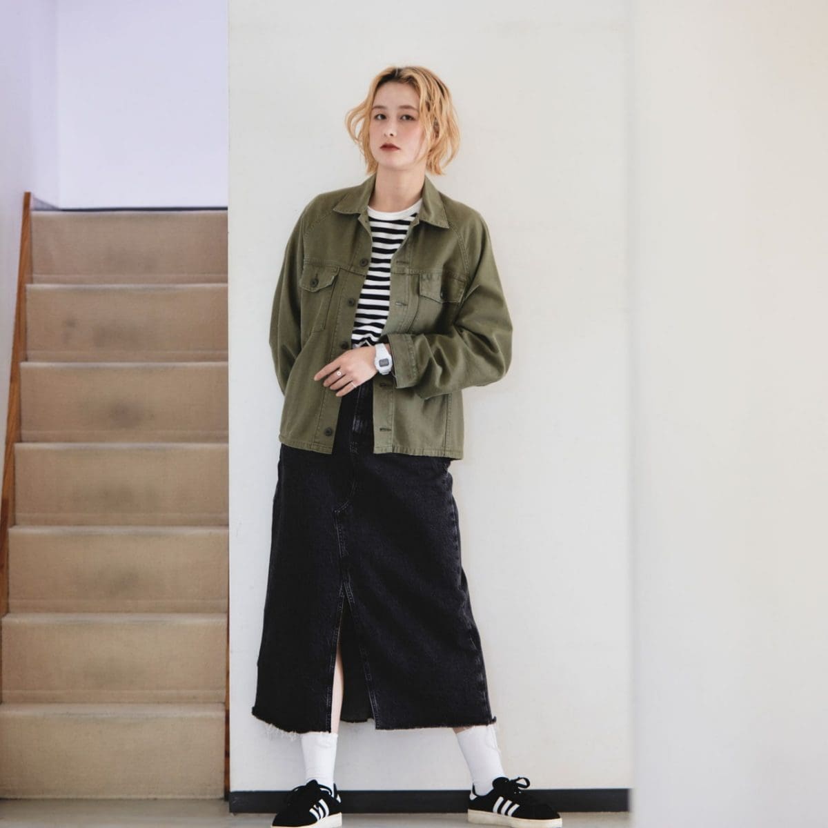 G-SHOCK GMS-S5600RT-7 手錶 白色 #5